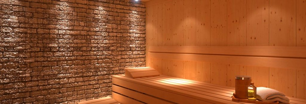 Ondes, l'eau, transpiration naturelle lors de séances de sauna